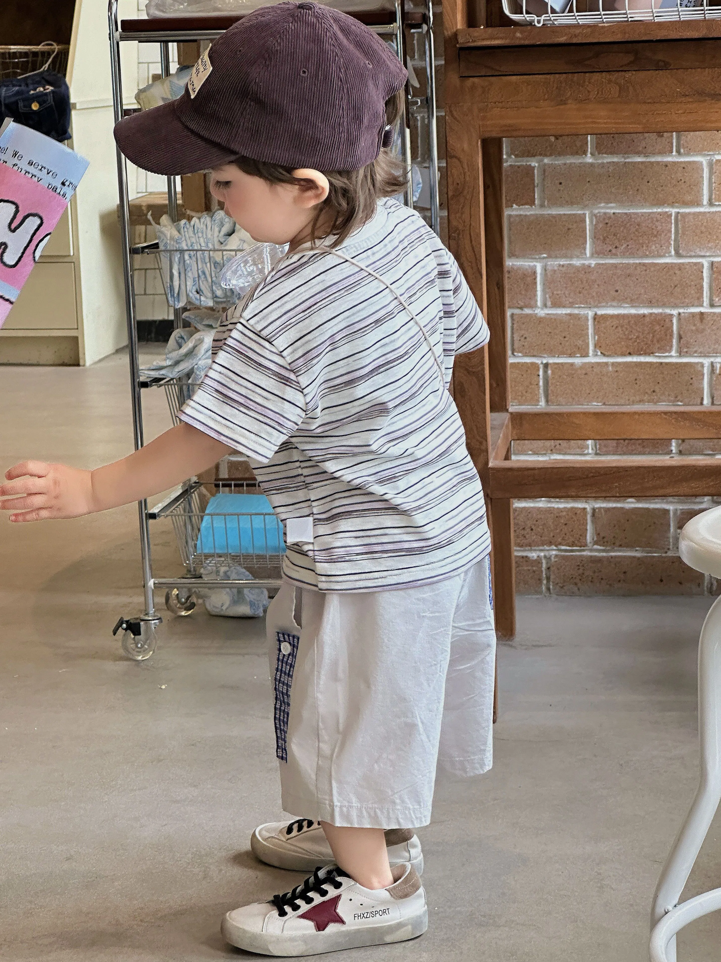 Ropa para niños con conjunto de manga corta para bebés