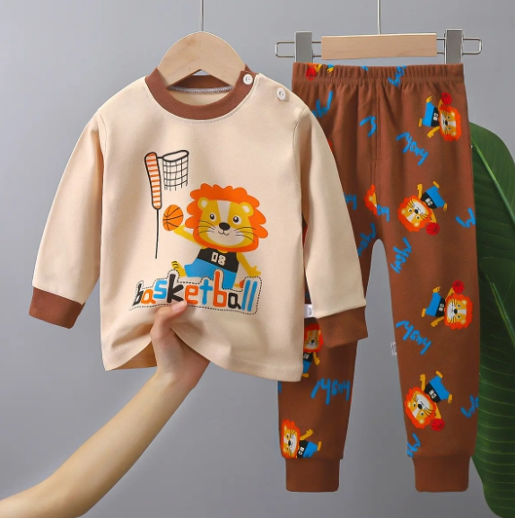 Ropa cómoda conjunto pijama para niños