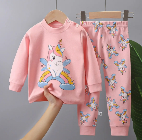 Ropa cómoda conjunto pijama para niños