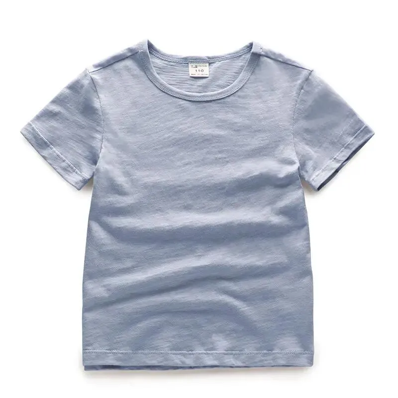 Ropa infantil personalizada sostenible de camiseta gráfica