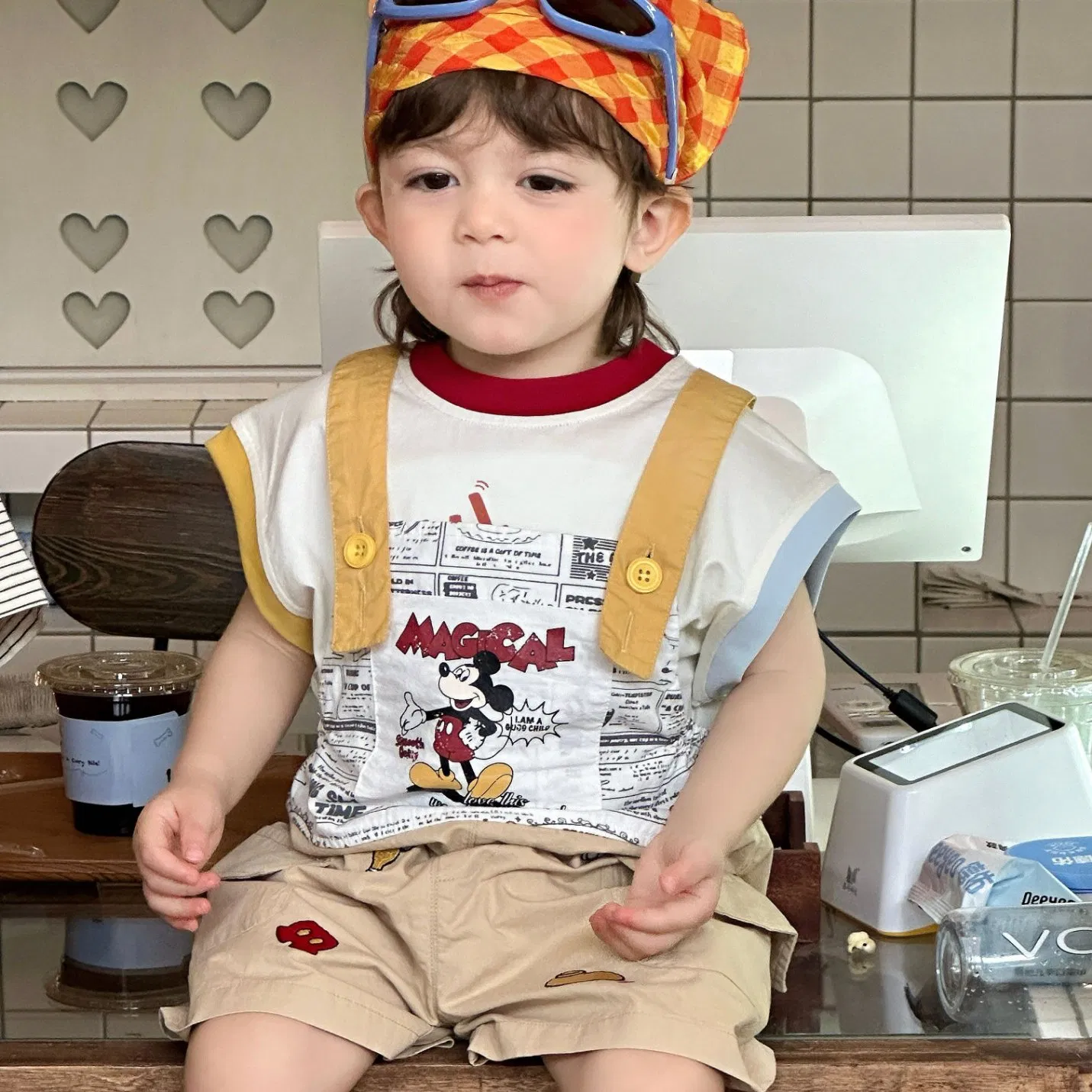 Conjuntos de ropa de verano para niños con pantalones cortos