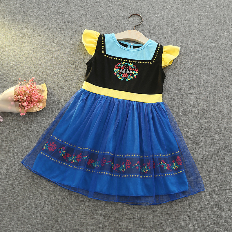 Vestido de Bautizo de Encaje para Niñas Princesa, Ropa Formal para Fiestas para Bebés y Niñas Pequeñas