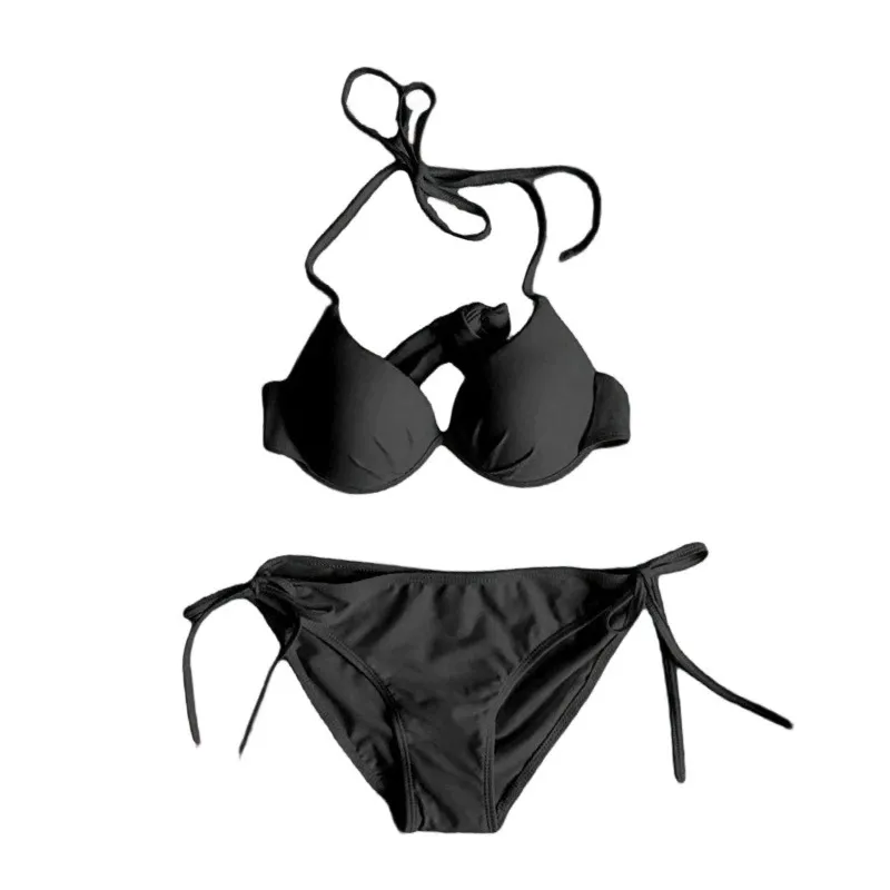 Ropa de playa femenina 500PCS Faja moderna UV bebé bikini push up niña mujer venta al por mayor personalizada tamaño de niños 16 traje de baño