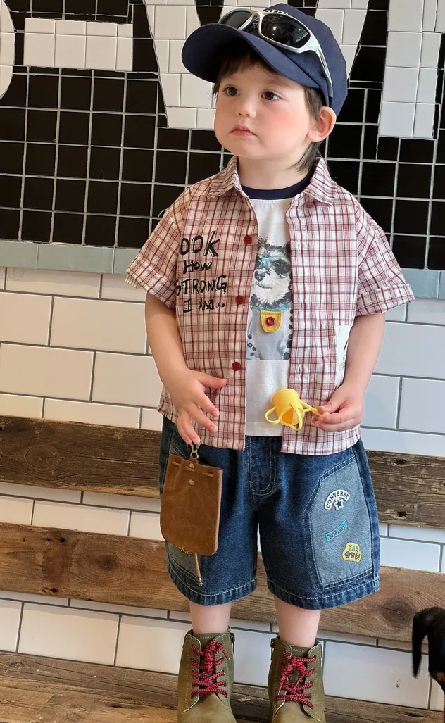 Camisa Infantil Primavera Otoño 2025