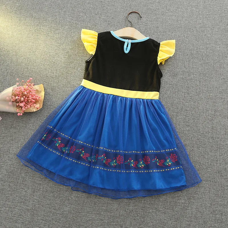Vestido de Bautizo de Encaje para Niñas Princesa, Ropa Formal para Fiestas para Bebés y Niñas Pequeñas