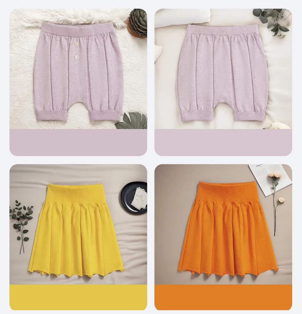 Detalle de pantalón de cachemira para niños