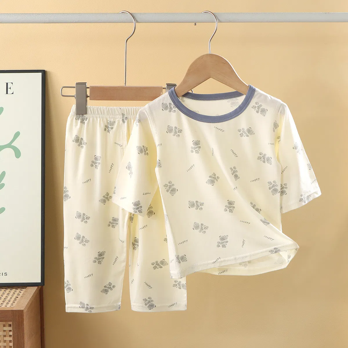 Ropa infantil ligera de verano hecha a medida en algodón 100% de clase A en varios colores para recién nacidos