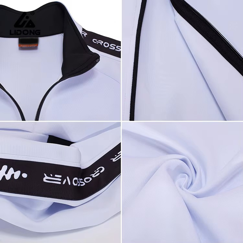 Conjunto completo de ropa de jogging para hombres con sudadera y pantalones jogger a juego y bolsillos con cremallera