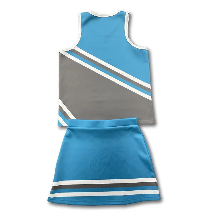 Uniformes de práctica personalizados para el equipo de baile femenino, ropa de animación sublimada