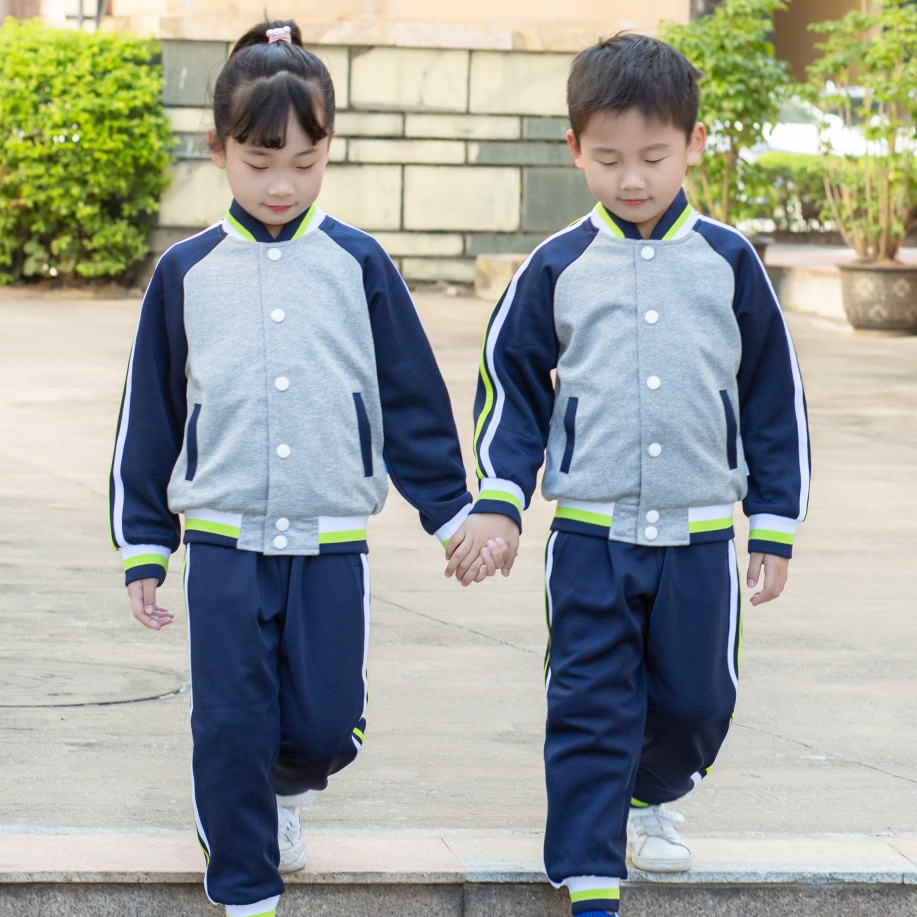 Ropa escolar tradicional no tóxica al por mayor para niñas, uniforme para escuela de internado