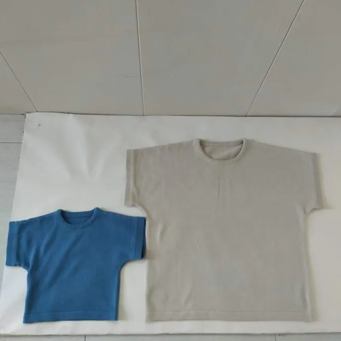 Camiseta de algodón orgánica ecológica para niños, sostenible, camiseta personalizada para niños