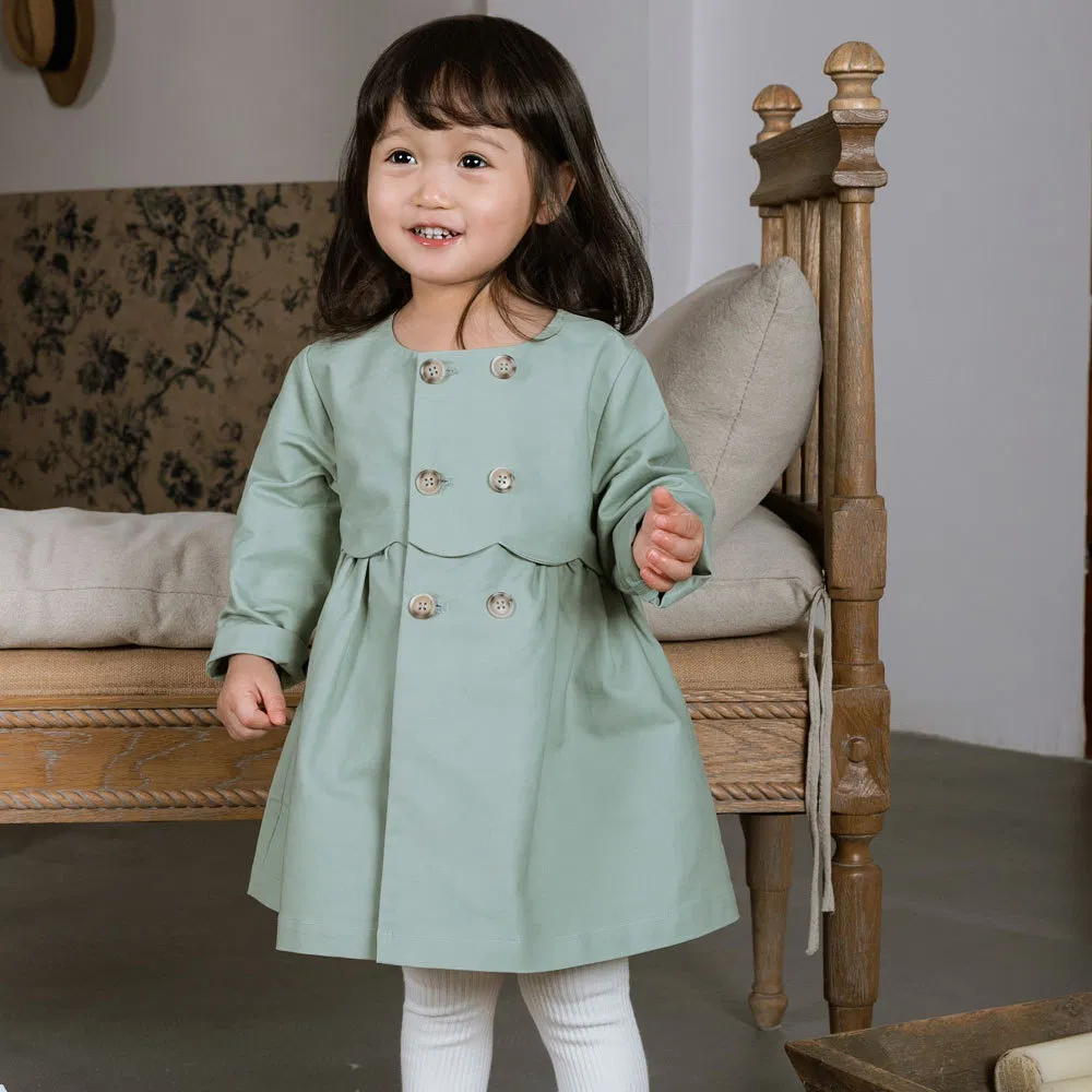 Chaqueta de niña para niños, nueva chaqueta de manga larga, ropa infantil casual de algodón, ropa de invierno al por mayor