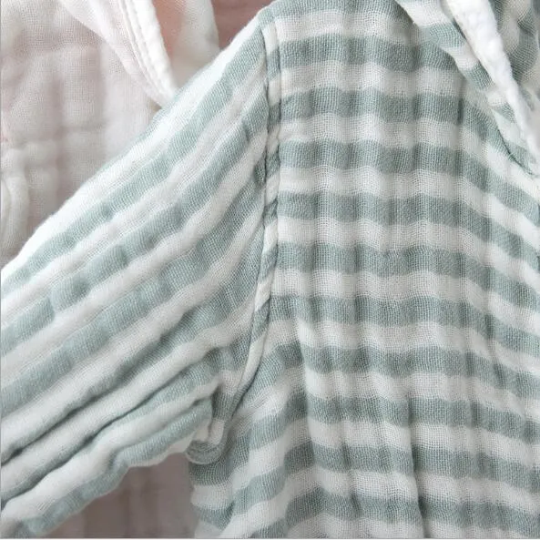 6 Pijamas de algodón muselina para niños ropa de noche