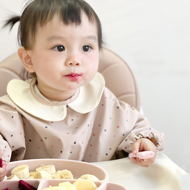 Ropa de bebé niña con diseño lindo, fácil de poner y quitar, smock personalizado