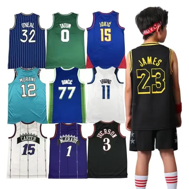 Ropa deportiva para niños y jóvenes de alta calidad, personalizada y de secado rápido