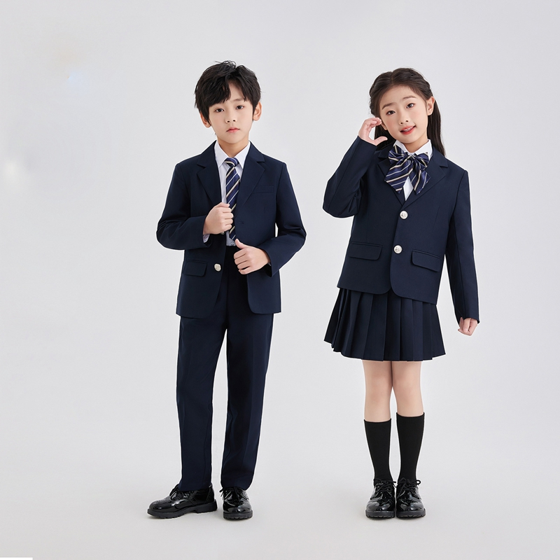 Suministro de fábrica ODM Primaria Niños Escuela Media Alta Niños Jardín de Infancia Niñas y Niños Diseños Uniforme Escolar Personalizado