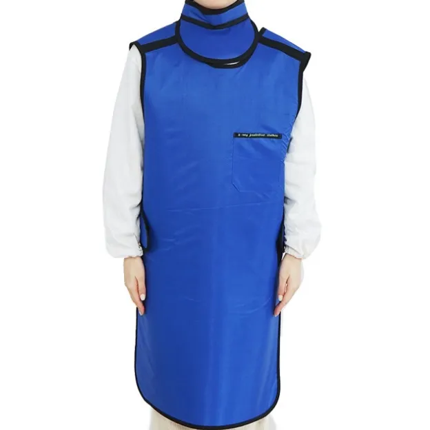 Traje de plomo dividido del fabricante Ropa protectora de rayos X Abrigo de gel de plomo Uso inverso Suministros protectores de radiología dental