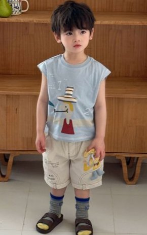Ropa de algodón para niños, camiseta para bebés con estilo de moda