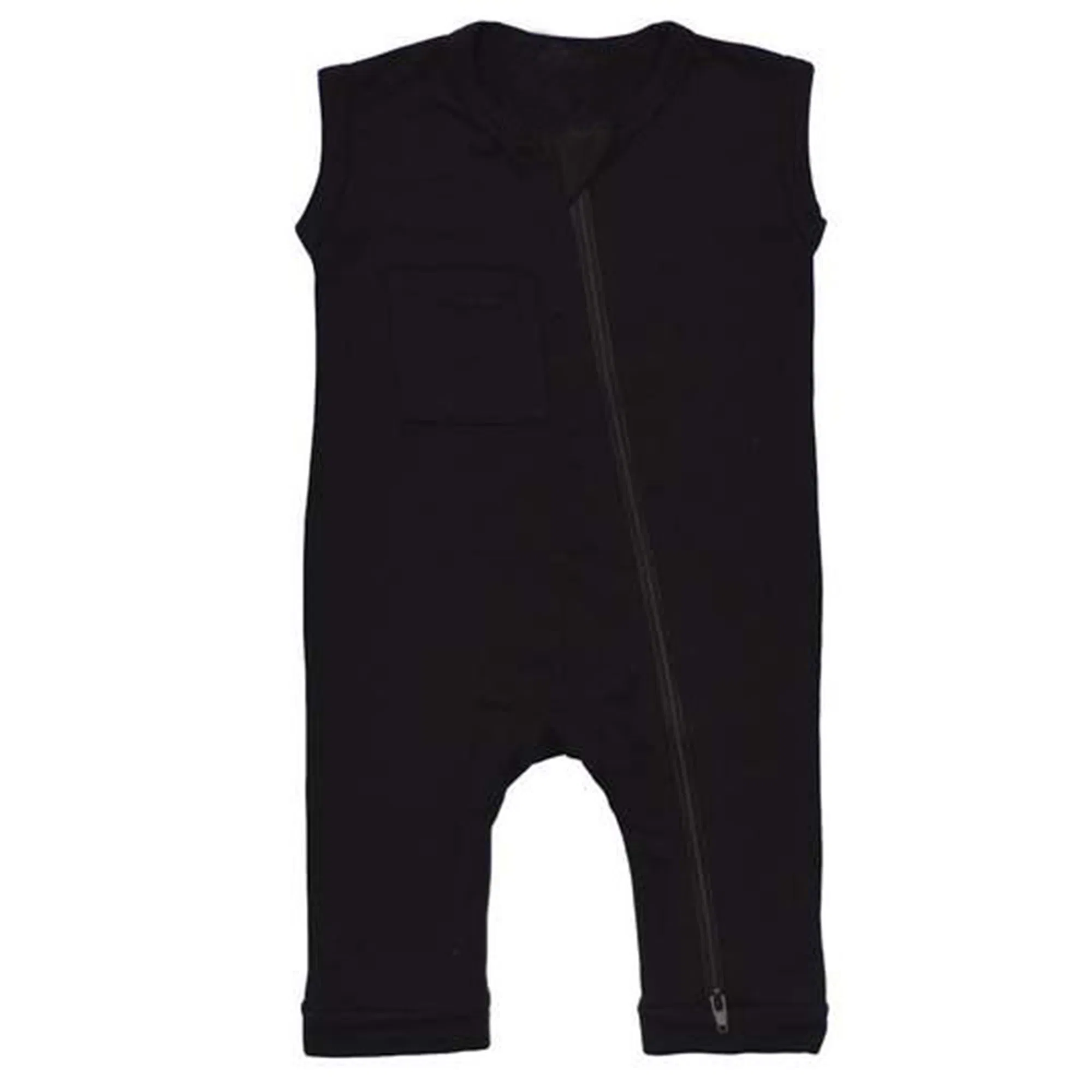 Ropa de verano personalizada para bebés 95% mono sin mangas de bambú para niños, ropa para infantes
