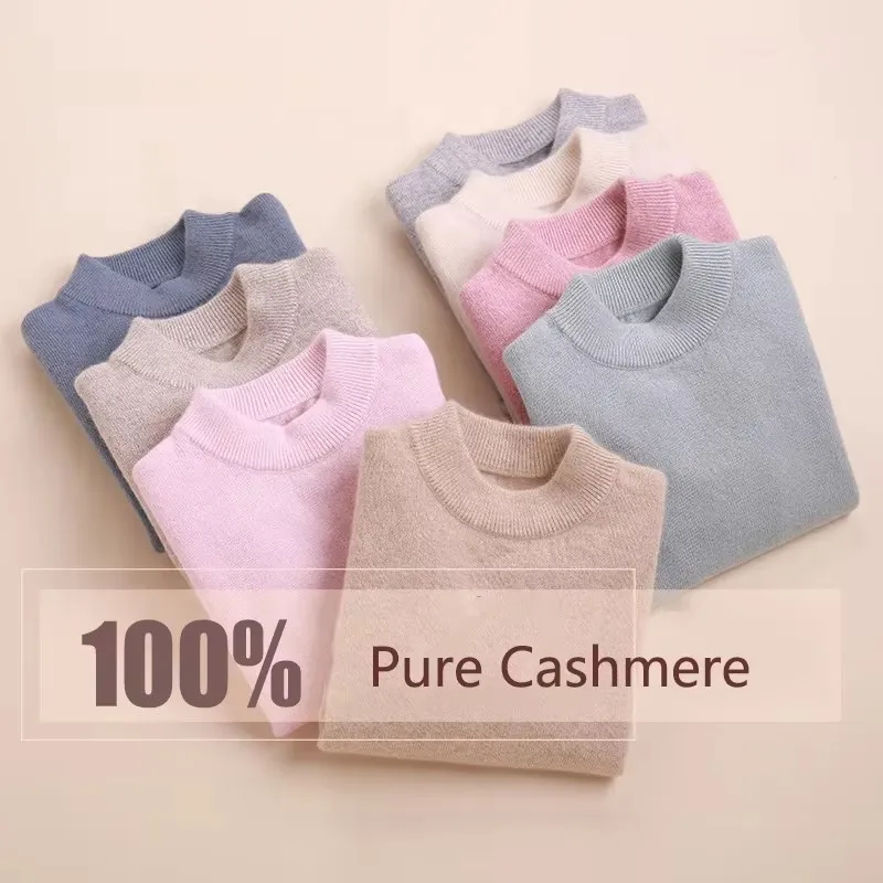 Nuevo diseño de ropa infantil para otoño e invierno, suéter de cachemira para bebés, sudadera de algodón para niños, pulóver para niño
