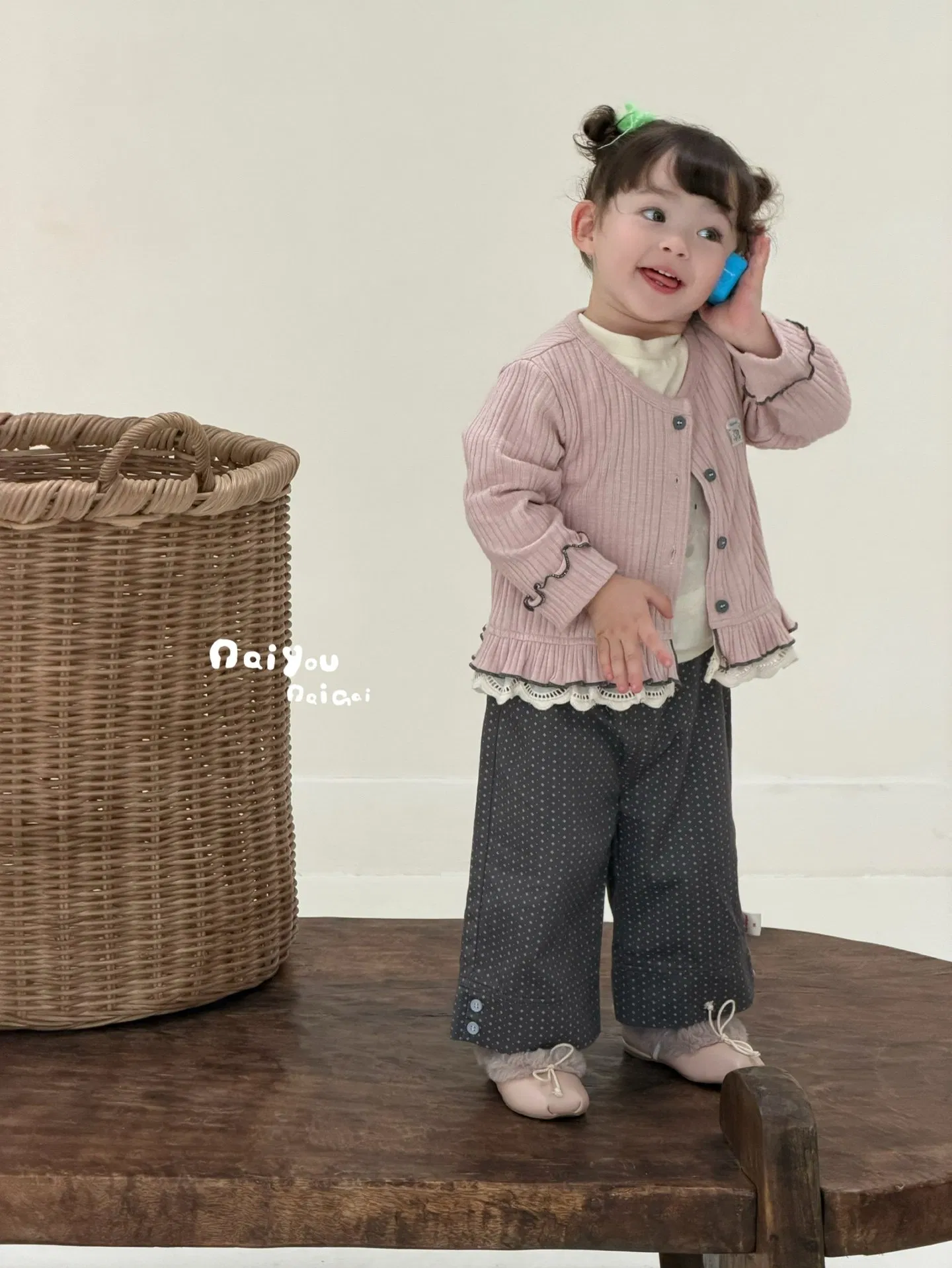 Ropa para niñas con pantalones para el vestuario infantil