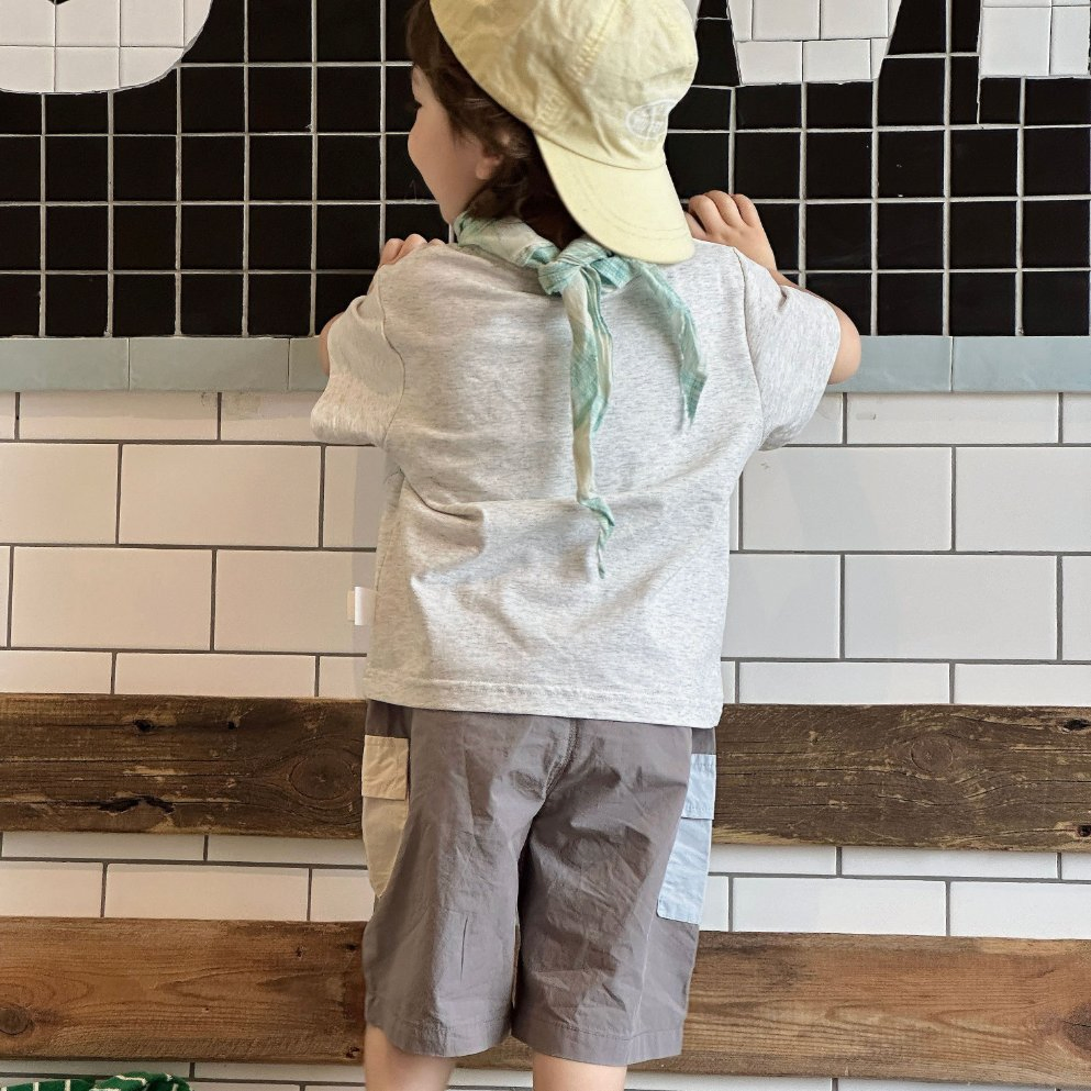 Conjunto de verano para niños con camiseta para niños y ropa para bebés