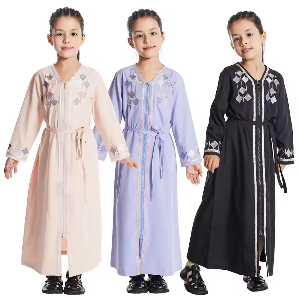Vestido de fiesta infantil para niñas, modelo 1