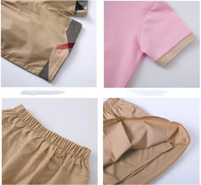 Detalle de confección de uniformes de verano