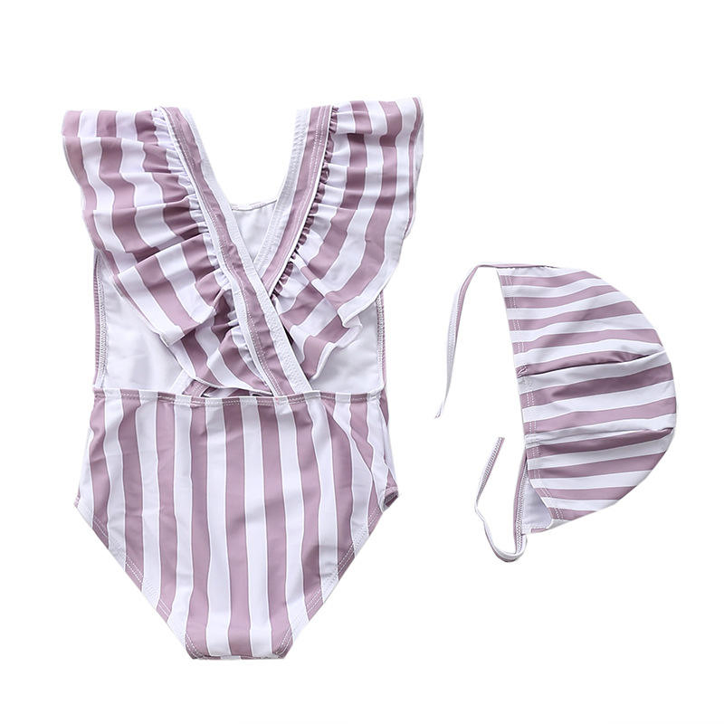 Ofertas por tiempo limitado Trajes de baño para niños Niñas Con precio favorable Estilo coreano Traje de baño de una pieza para niñas