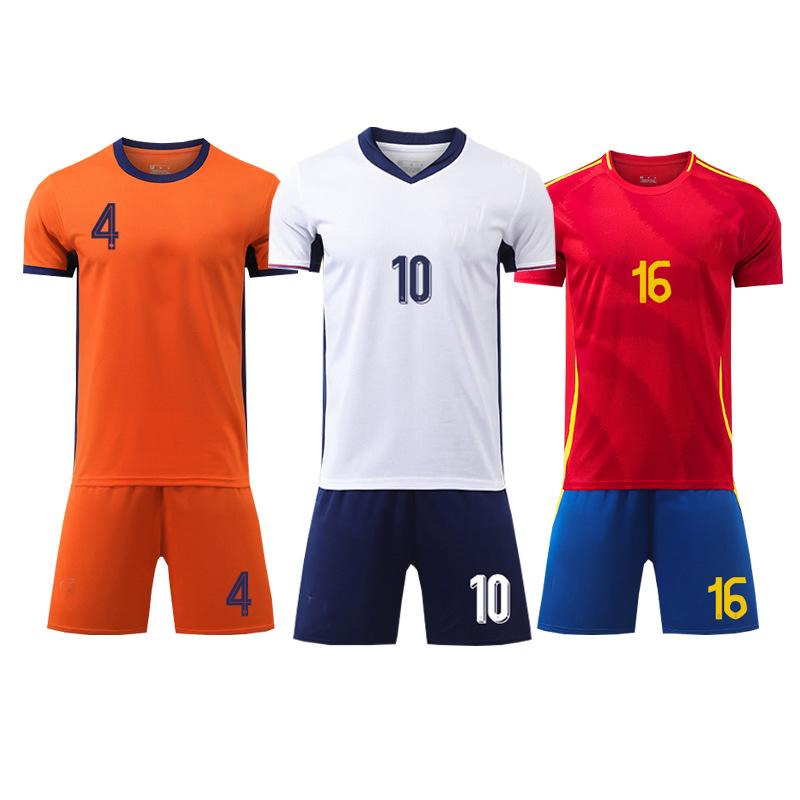 Impresión personalizada por sublimación de tinte, ropa de fútbol rápida para hombres, entrenamiento de equipo, ropa de fútbol en blanco, personalizada, hecha en China