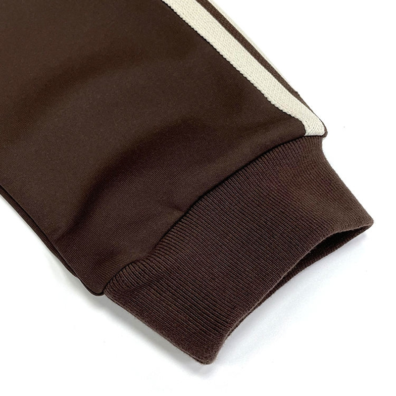 Pantalones de yoga de cintura alta para mujer con bolsillos laterales y top deportivo a juego, ropa de jogging para mujer