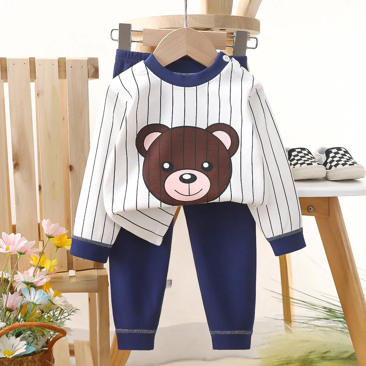 Conjunto Térmico Infantil Temático de Otoño de Tractor