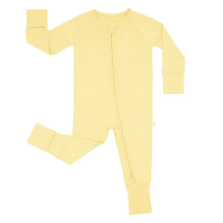 Fábrica de Etiqueta Privada Hecha a Medida Mono con Cremallera Juguetón 95% Ropa Infantil de Viscosa de Bambú