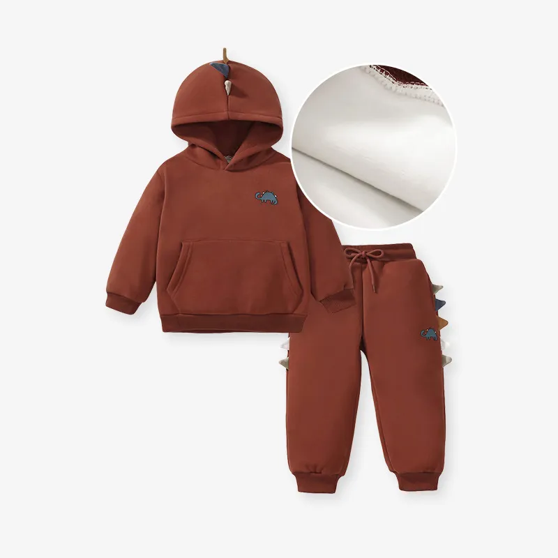 Sudadera con capucha y jogging Pantalones ropa de chándal infantil