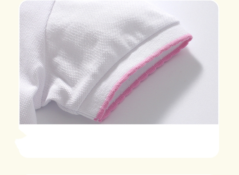 Polo de algodón para niños de verano de ropa para niños de bajo precio Ropa de manga corta de color blanco