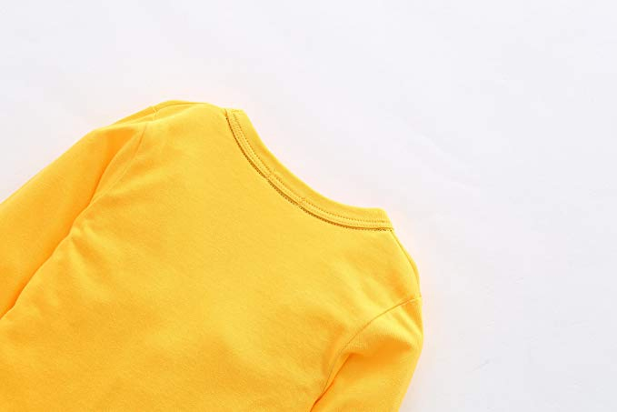Ropa para niños Camisetas de manga larga de algodón para bebés niños Ropa infantil Camisetas gráficas