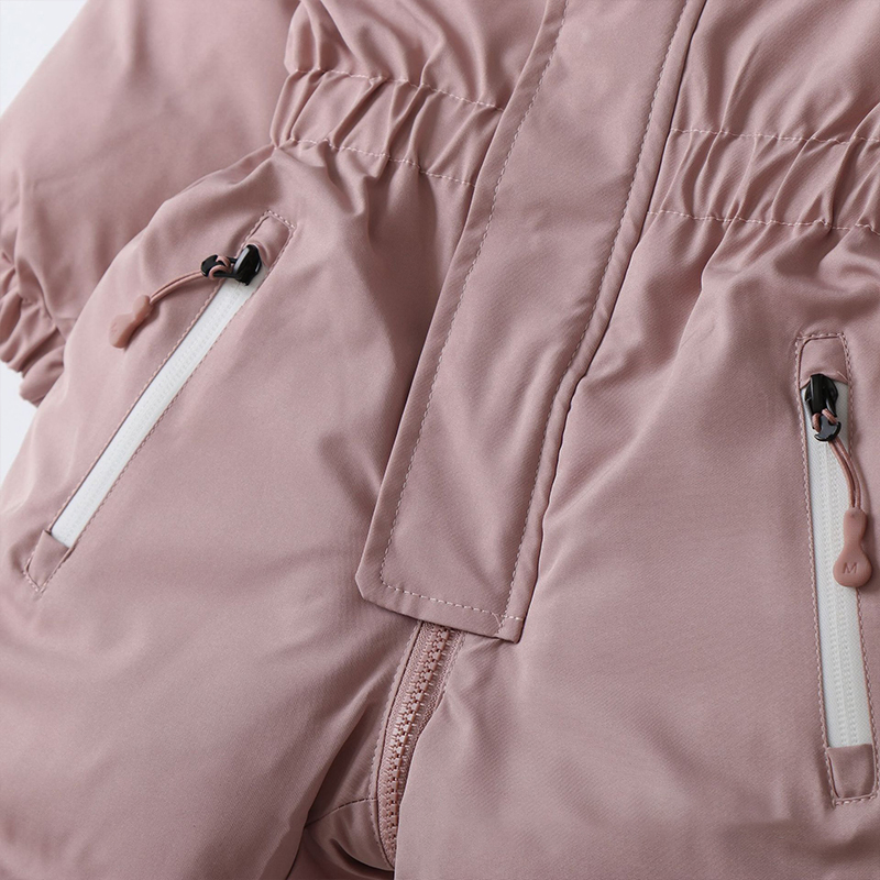 Abrigo acolchado de algodón para niños, traje de esquí de una pieza, ropa exterior de una pieza, ropa de invierno para niños