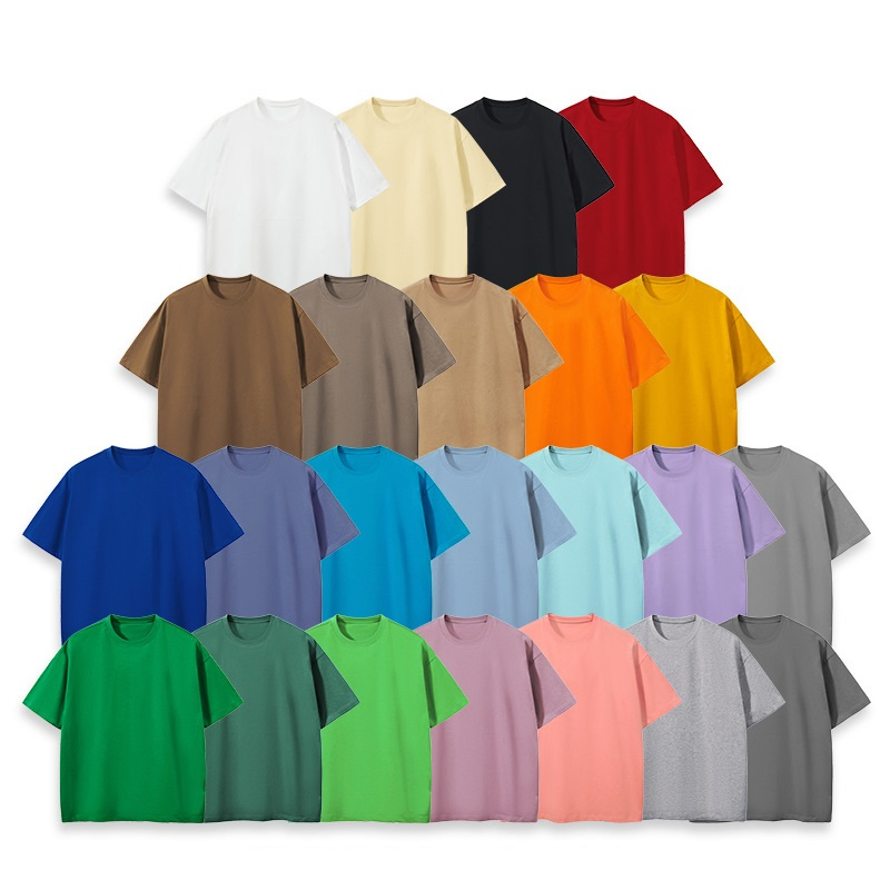 Camiseta de algodón gráfica personalizada al por mayor con logo 100% para niños y niñas, ropa oversized, camiseta para niños