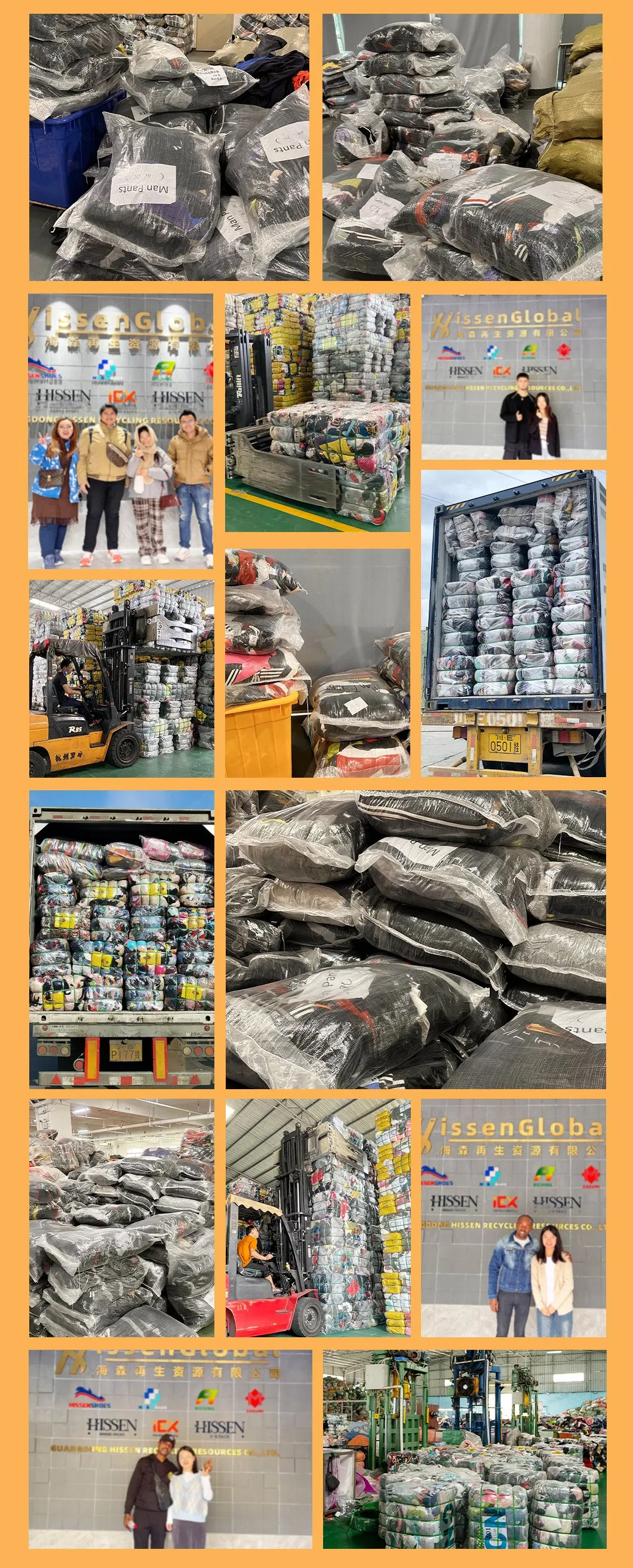 Proceso completo de embalaje y logística de exportación