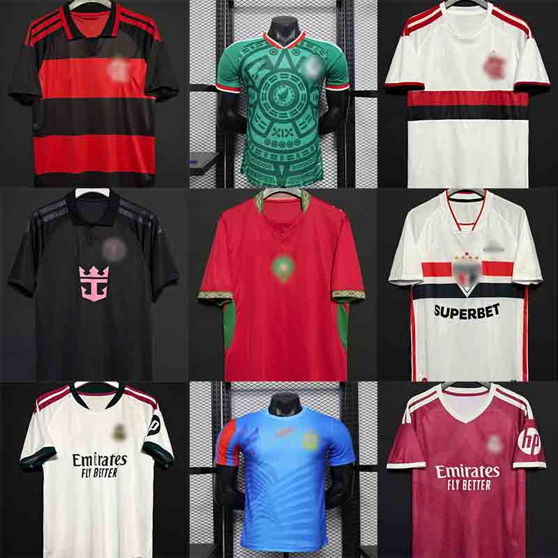 26/27 Tailandia Ropa de Diseñador de Alta Calidad Uniformes de Fútbol Uniformes de Fútbol Universitarios Trajes Uniformes de Fútbol Personalizados Uniformes de Fútbol Retro Uniformes Deportivos para Niños