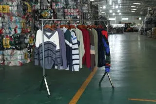 Ropa clasificada limpia de grado A
