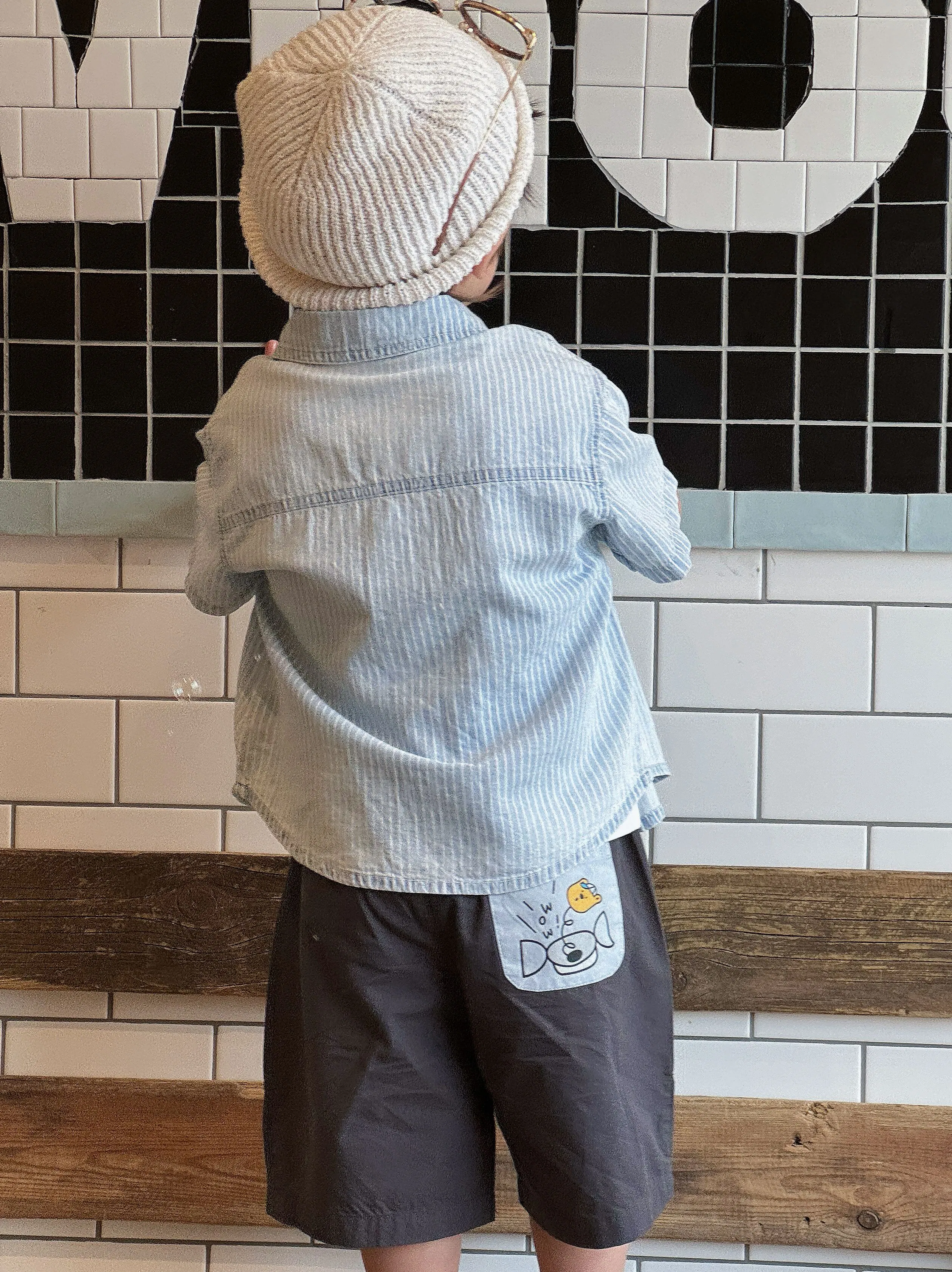 Camisa de moda para niños, ropa para el verano infantil con conjunto de ropa