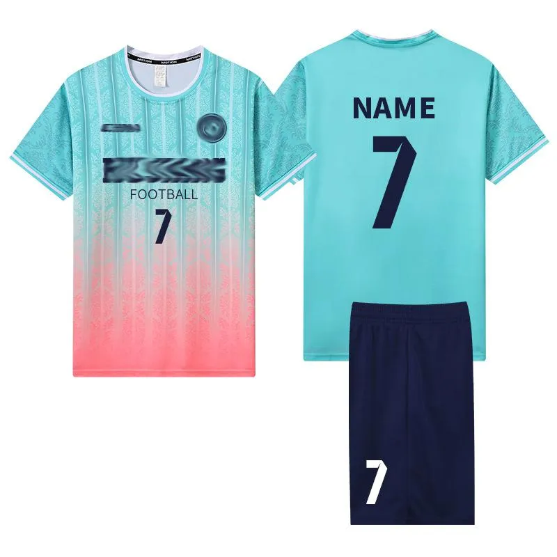 Conjunto de fútbol al por mayor para hombres, uniforme de entrenamiento para equipos, personalizado para adultos y niños, camiseta deportiva de secado rápido