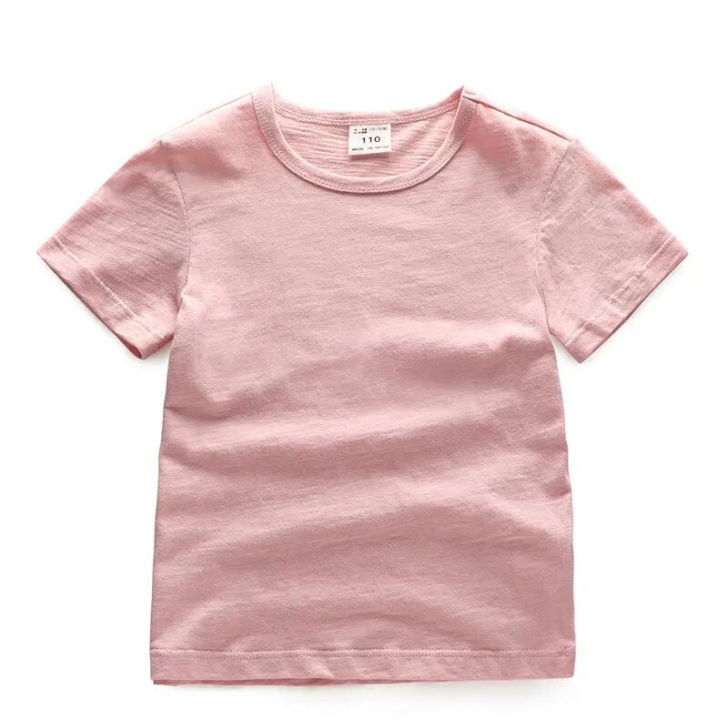Ropa infantil personalizada sostenible de camiseta gráfica