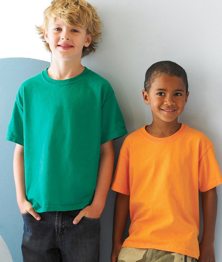 Ropa infantil al por mayor, impresión personalizada, camiseta de niños de manga corta 100% camisetas de algodón para niños, ropa para niños, ropa de calle