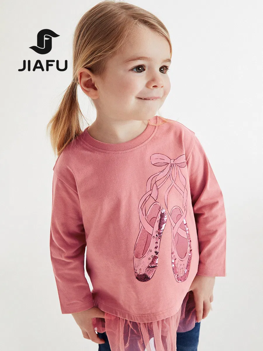 Sudaderas personalizadas de alta calidad para niñas, blusa para bebés, pulóver para niños pequeños, ropa infantil con falda
