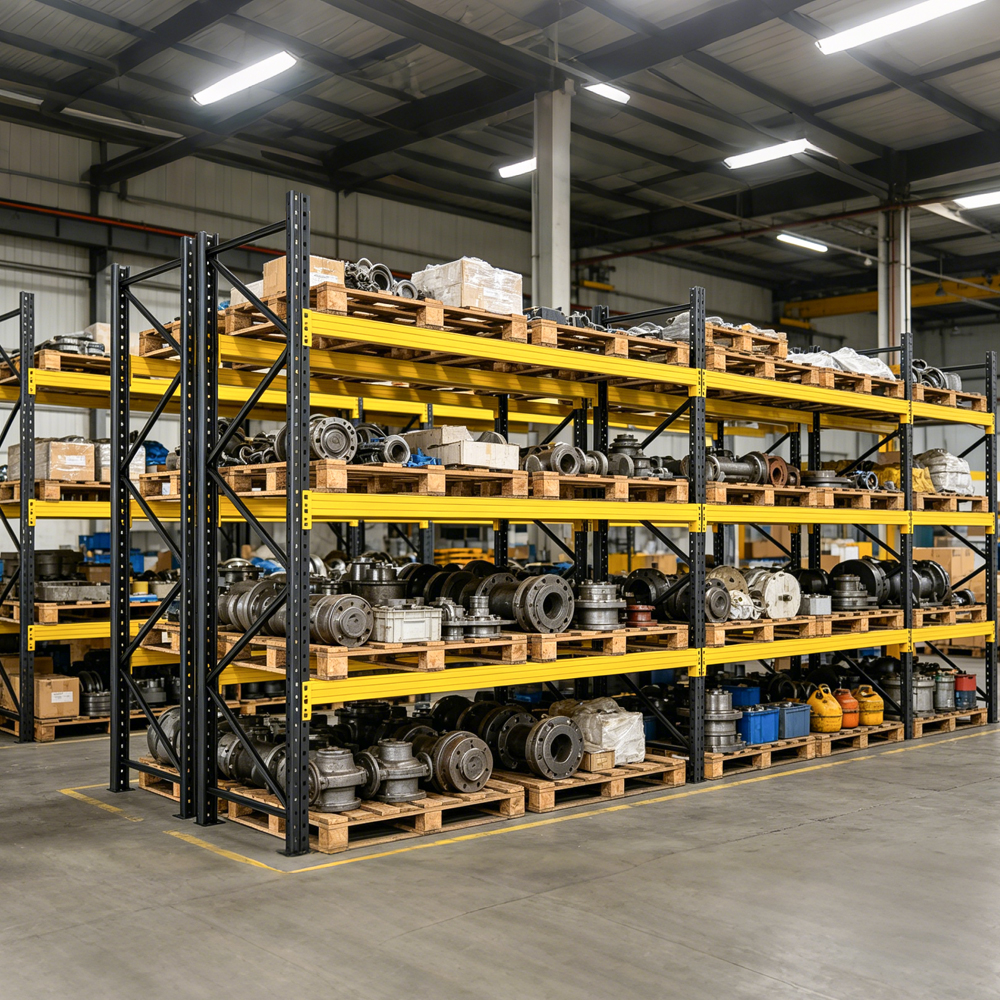 Industrial Grade Metal Racking 1000-5000KG Capacity Foshan Shelving Factory