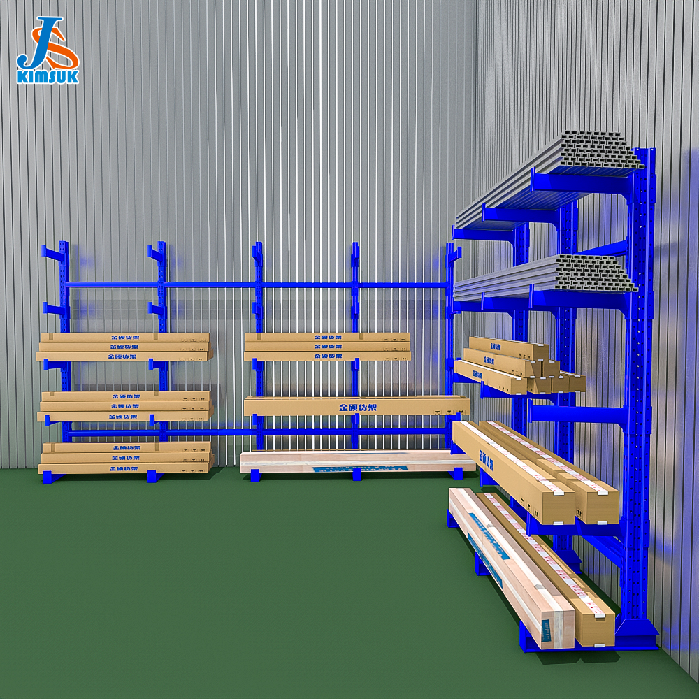 Cantilever Arm Rack Warehouse Racks Heavy Duty Storage Shelf Stainless Steel Weighing Rack Restaurant Warehouse