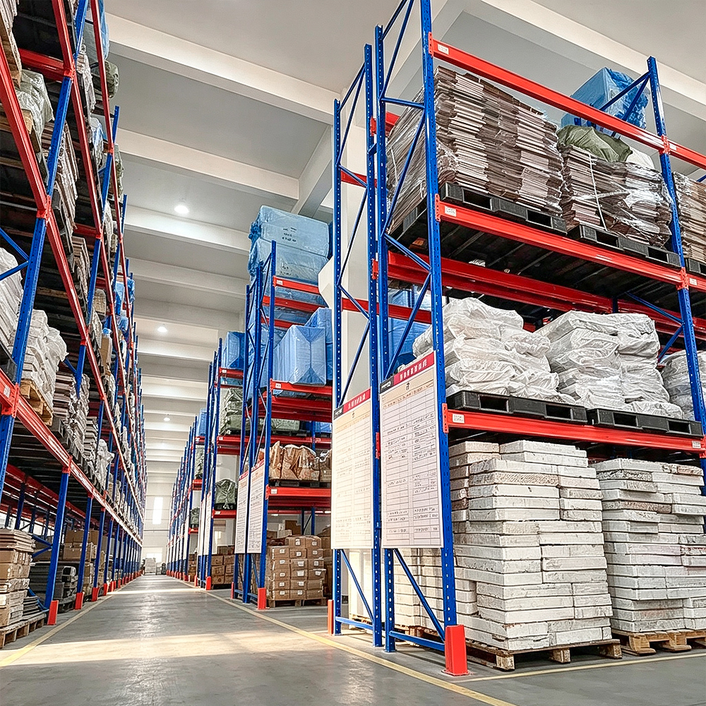 Powder Spraying Surface Selective Pallet Rack Heavy Duty Warehouse Pallet Storage Racking