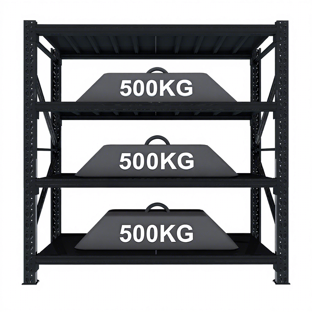 Heavy Duty Steel Warehouse Rack Shelves for Warehouse Supports and Shelves for Storage